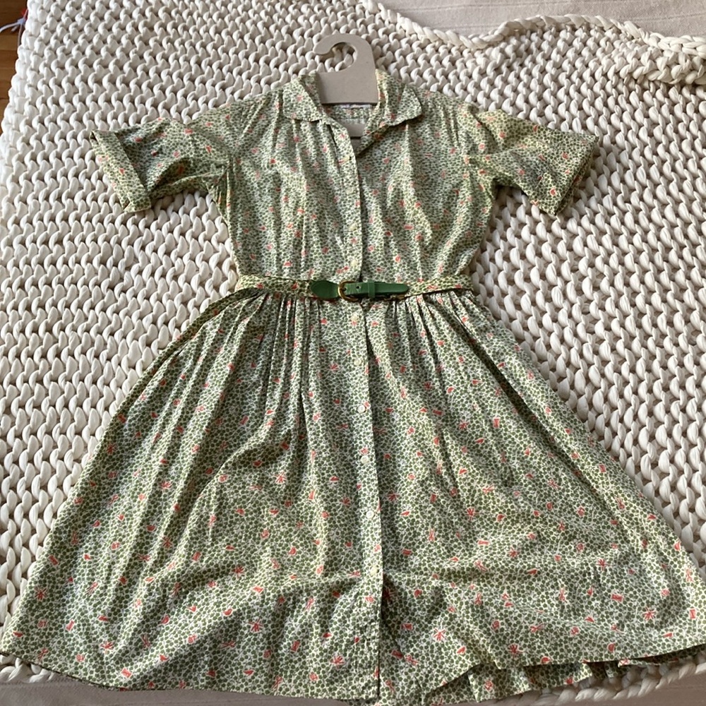 Vintage 1950’s Belted Waist Dress